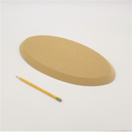 Oval 8 x 15 Pottery Form